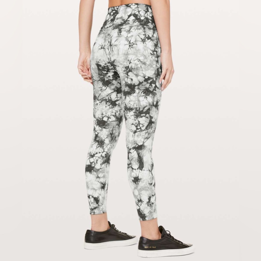 Lululemon Wunder Under Hi-Rise 7/8 Tight Dual Shibori Full-On Luxtreme 25" 4